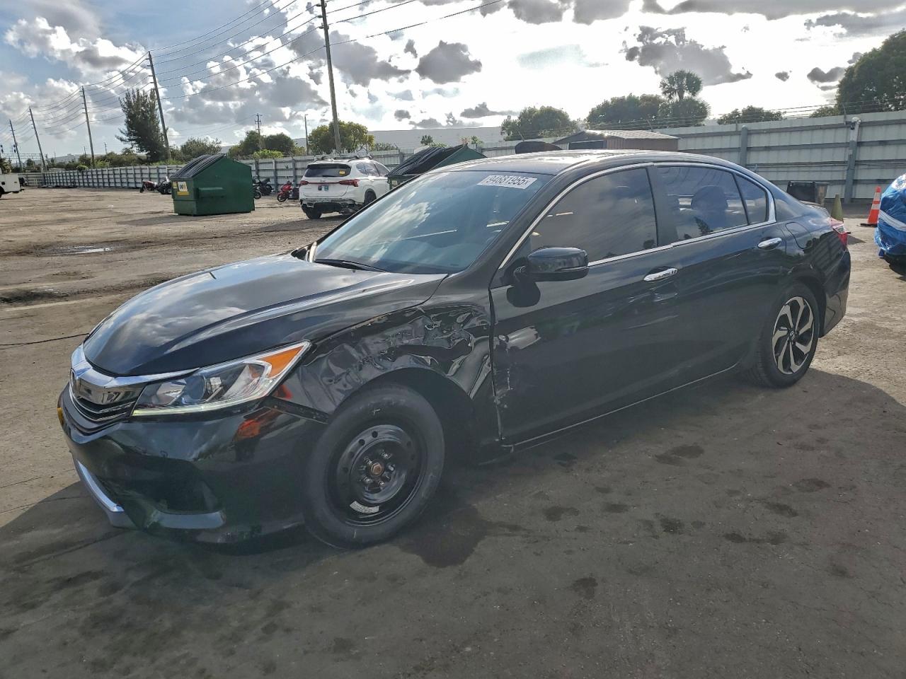 Lot #3302853926 2016 HONDA ACCORD EXL