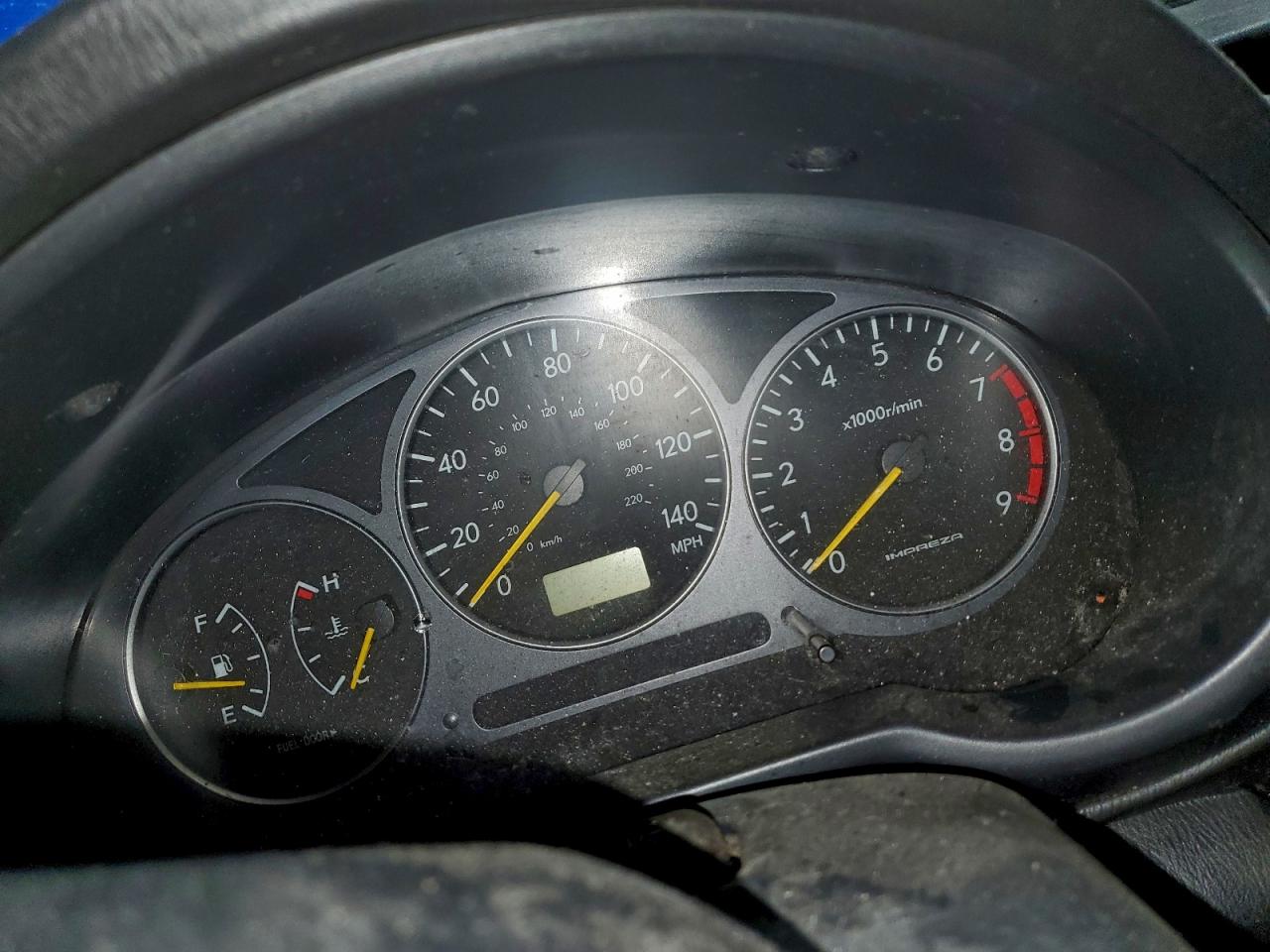 Lot #3304606456 2003 SUBARU IMPREZA WR