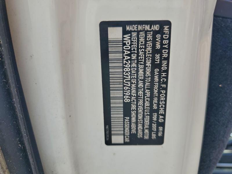 2007 PORSCHE CAYMAN #3317955920