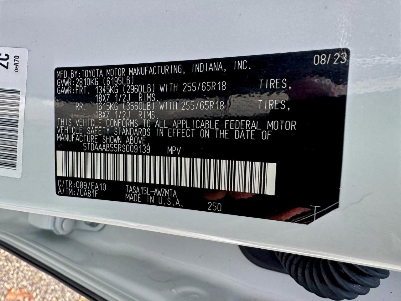 Lot #3308237213 2024 TOYOTA GRAND HIGH