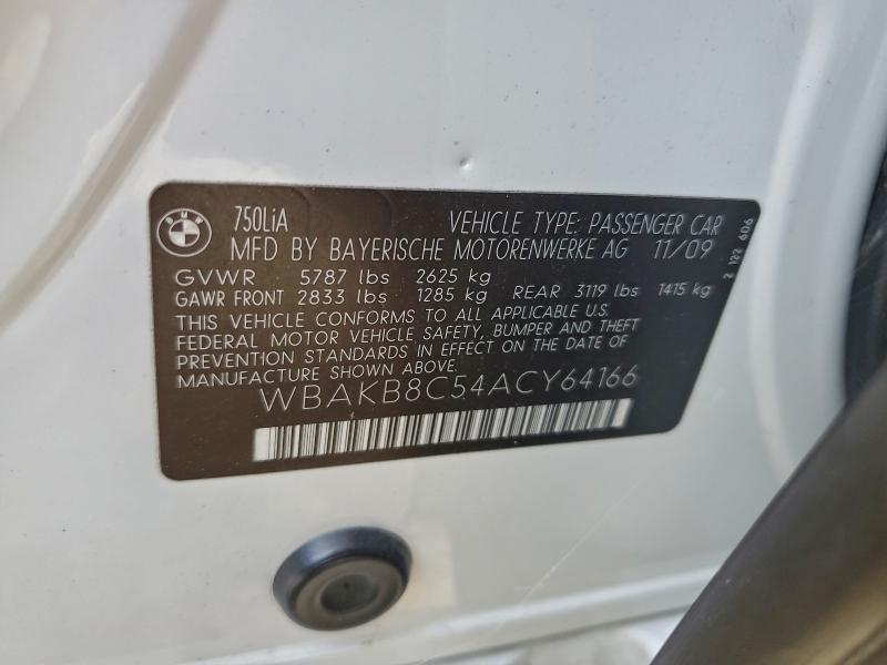 2010 BMW 750 LI #3303711432