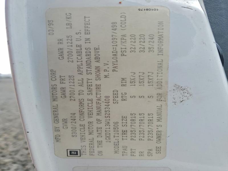 1995 GMC JIMMY #3305529078