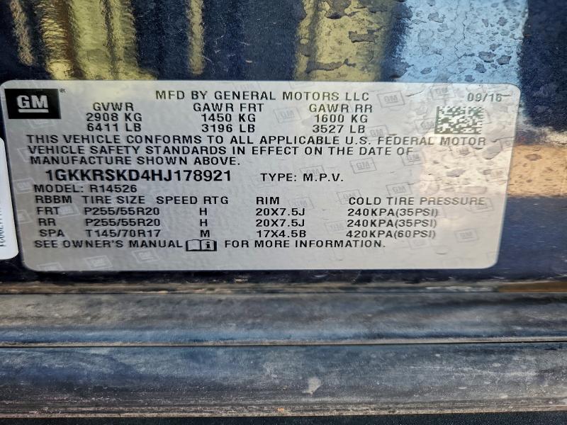 2017 GMC ACADIA LIM #3301695627