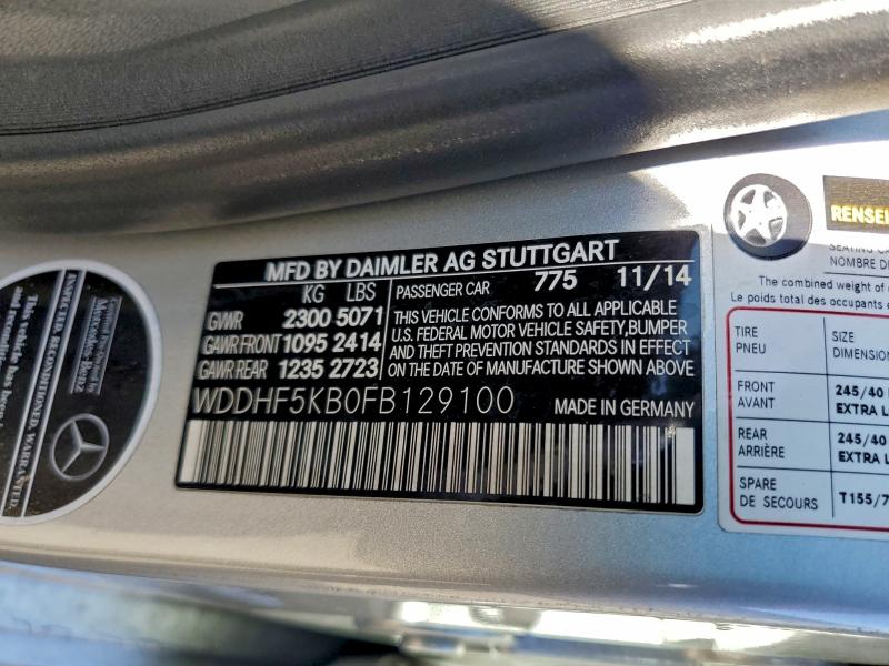 2015 MERCEDES-BENZ E 350 #3304099511