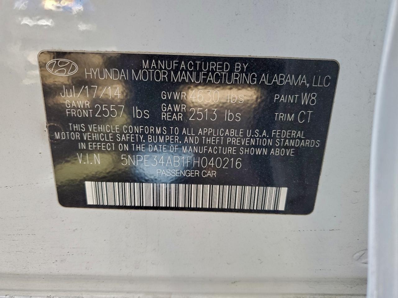 HYUNDAI SONATA SPORT