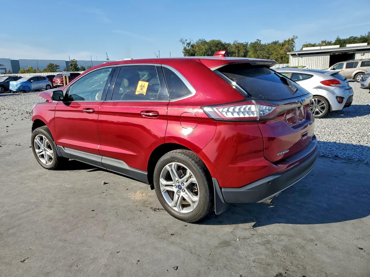 Lot #3308467308 2018 FORD EDGE TITAN