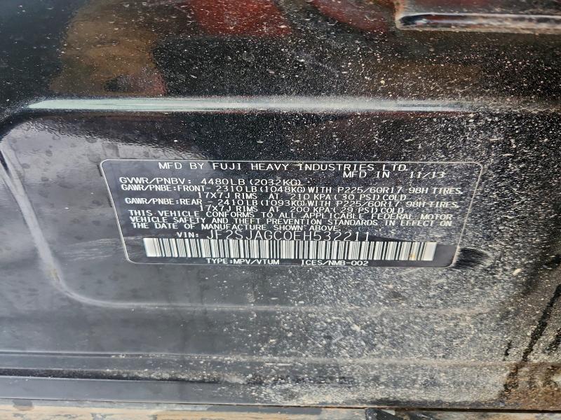 2014 SUBARU FORESTER 2 #3303704030