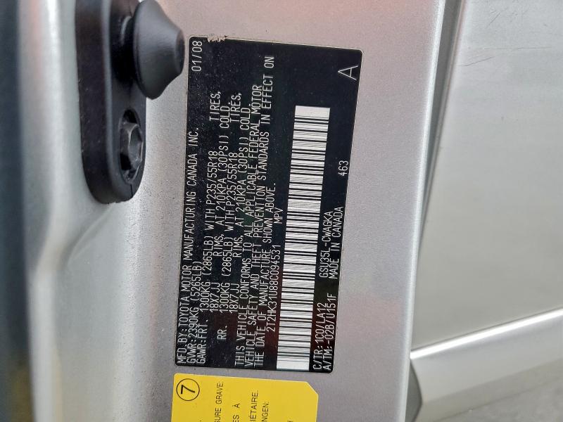 2008 LEXUS RX 350 #3303860790