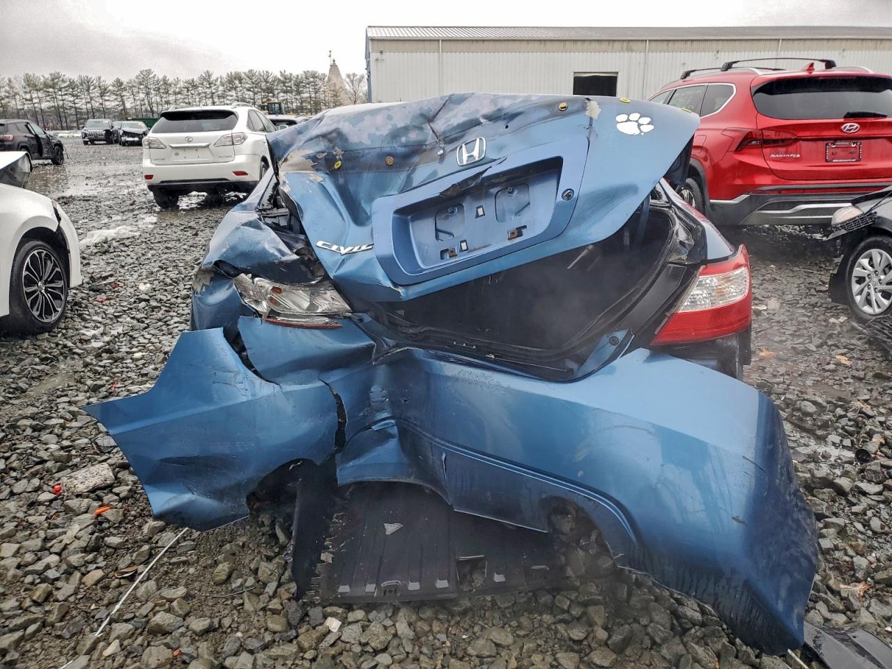 Lot #3304592446 2006 HONDA CIVIC LX