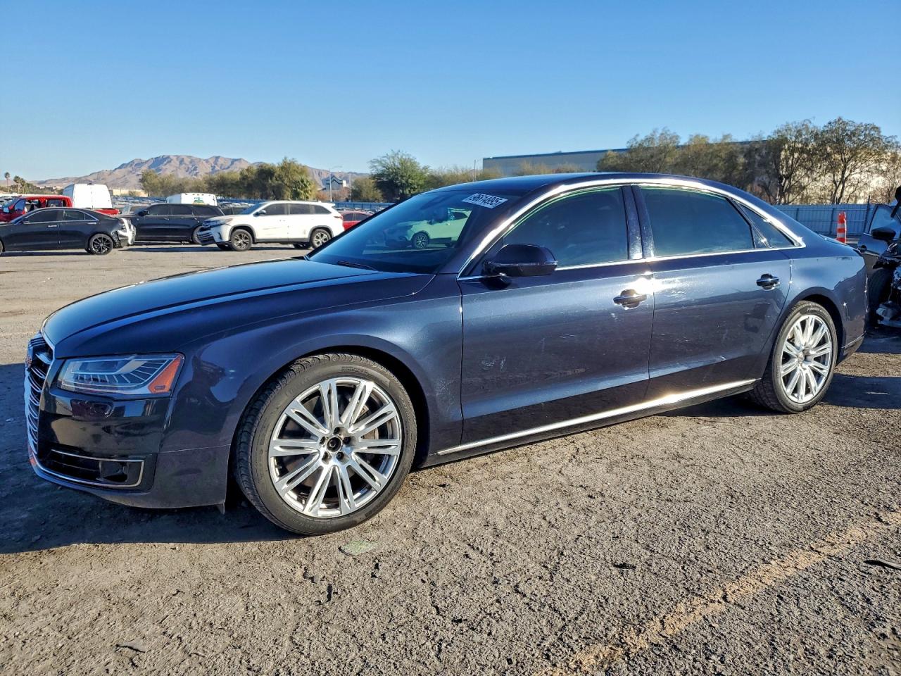 Lot #3318063393 2015 AUDI A8 L QUATT