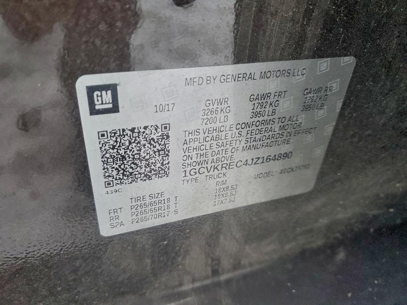 2018 CHEVROLET SILVERADO #3317014271