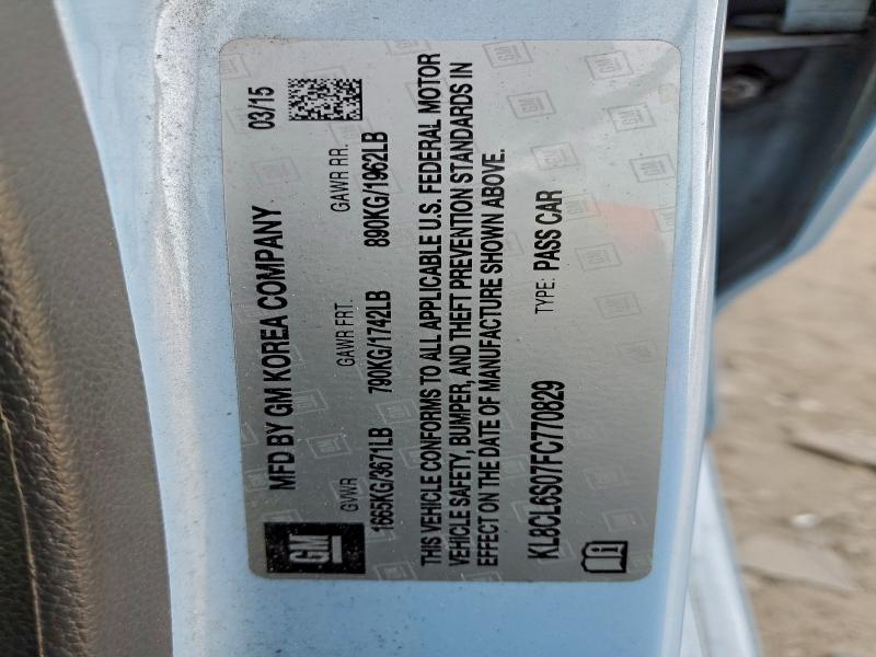 2015 CHEVROLET SPARK EV 2 #3315846159