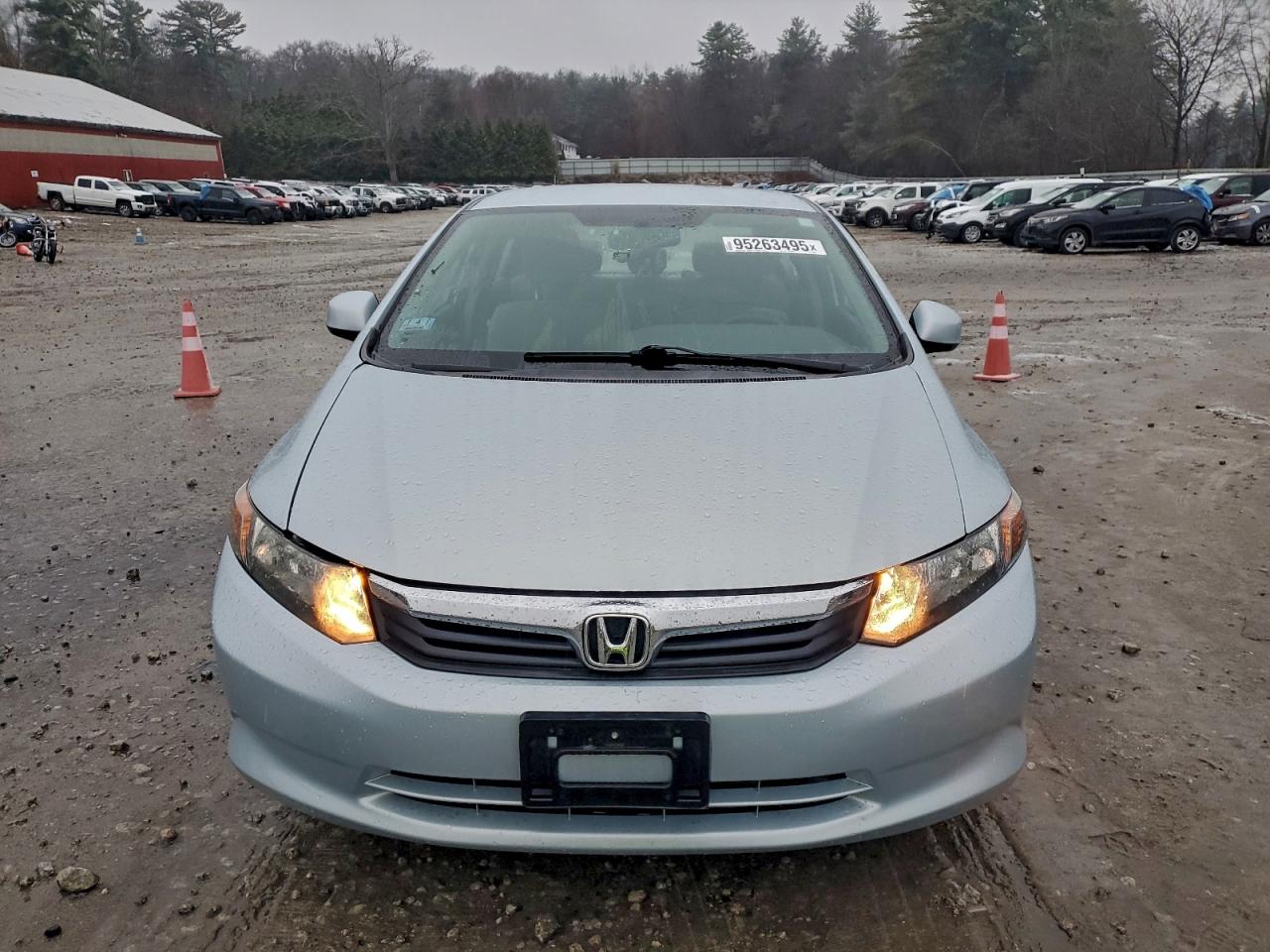 Lot #3304518450 2012 HONDA CIVIC LX