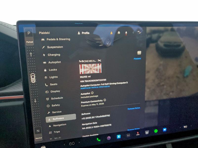 2022 TESLA MODEL X #3304738958