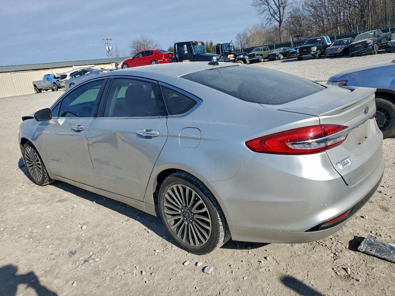 Lot #3315955139 2018 FORD FUSION TIT