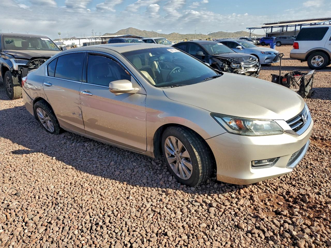 Lot #3309634079 2013 HONDA ACCORD EXL