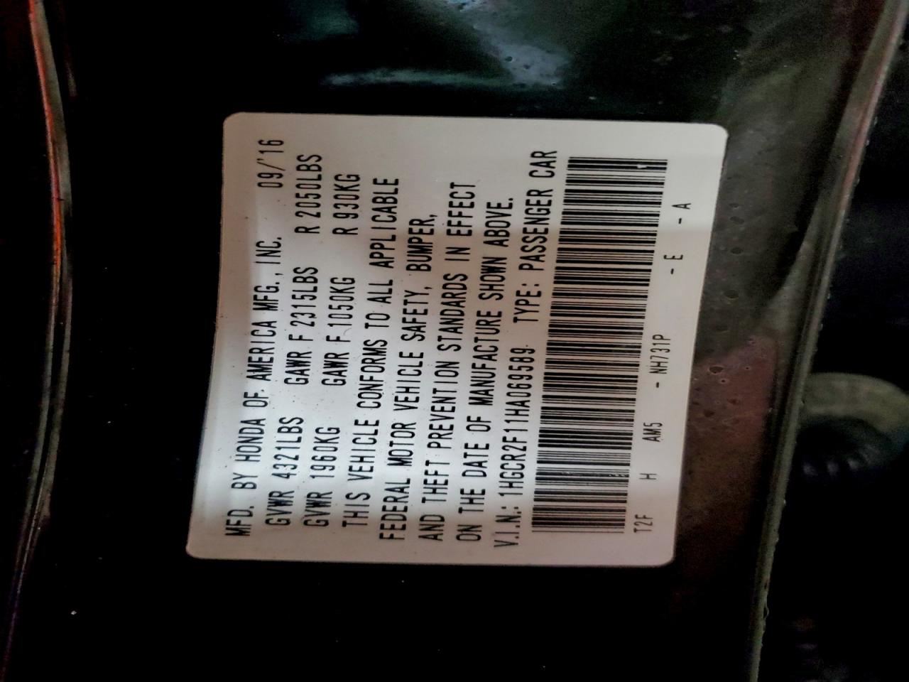 HONDA ACCORD SPORT SPECIAL EDITION