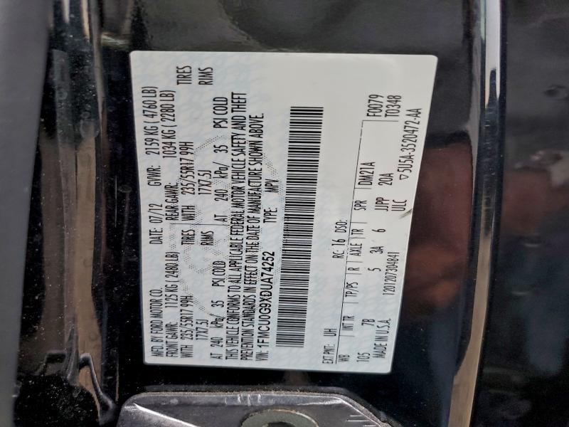 2013 FORD ESCAPE SE #3319020267