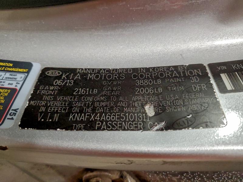 2014 KIA FORTE LX #3301852003