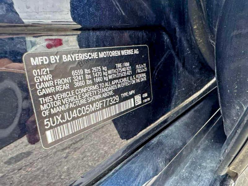2021 BMW X5 M50I #3302068120