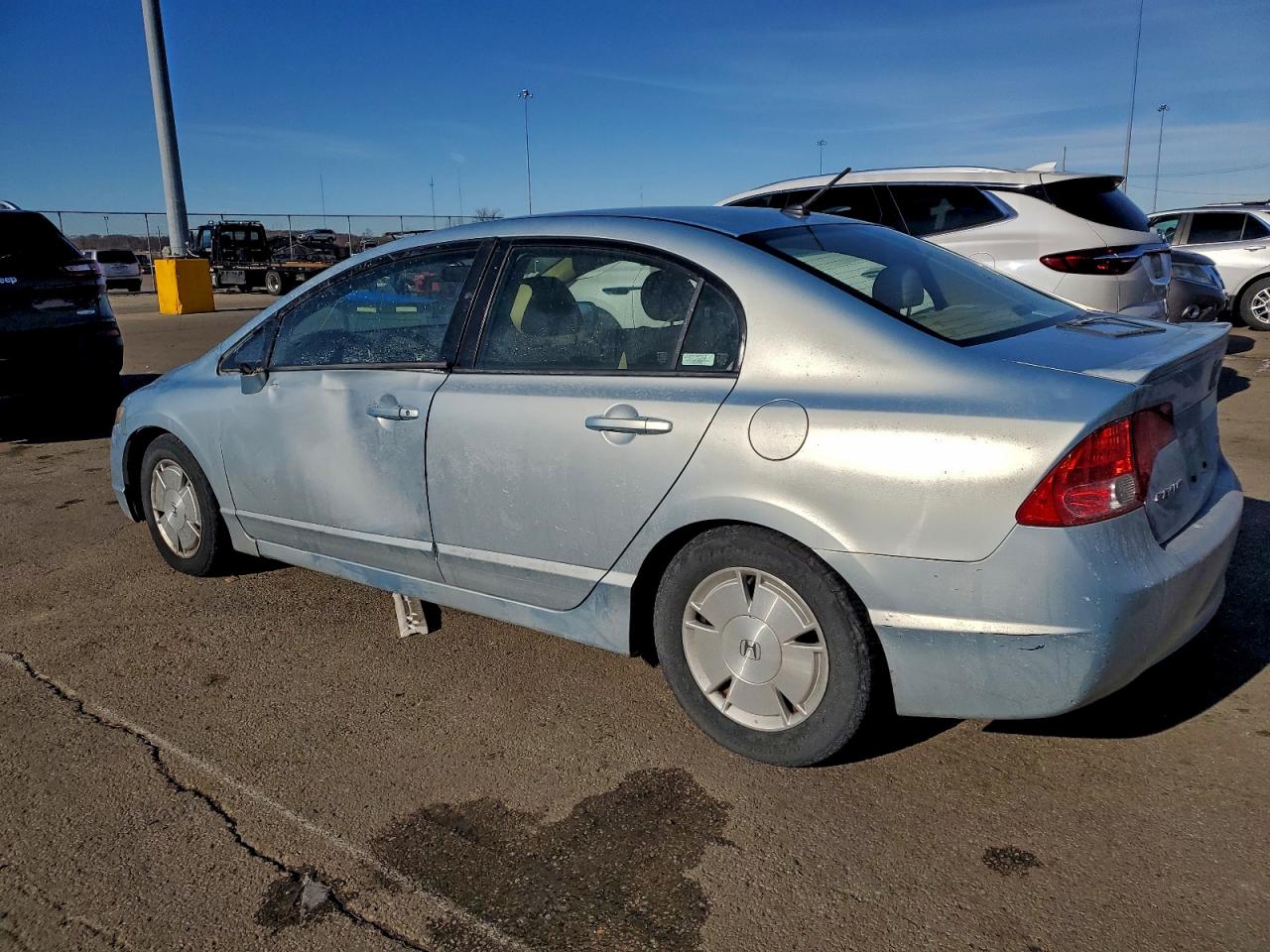 Lot #3315985128 2007 HONDA CIVIC HYBR