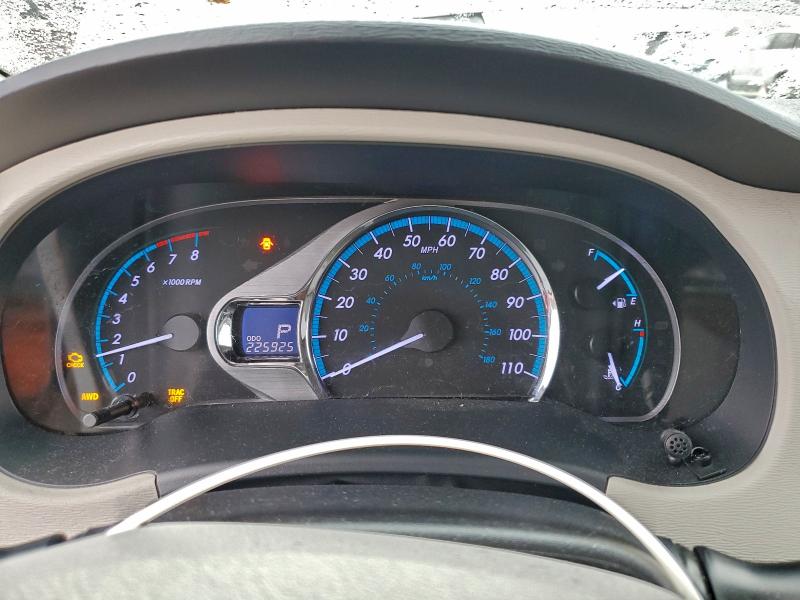 2012 TOYOTA SIENNA XLE #3309757843