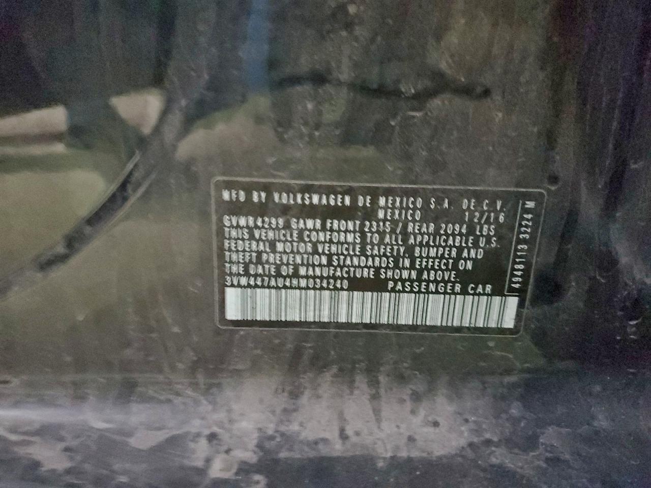 VOLKSWAGEN GOLF GTI S/SE