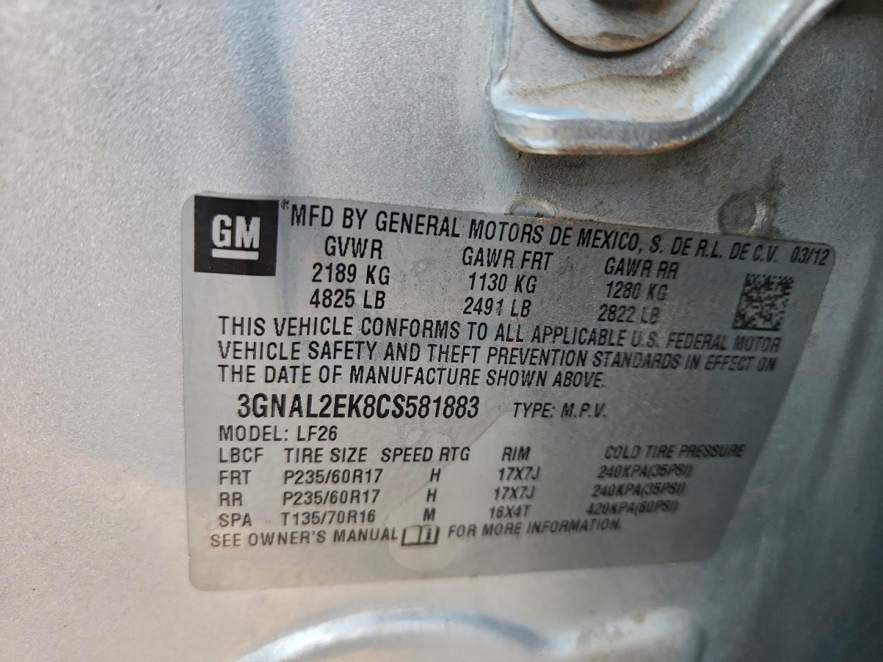 CHEVROLET CAPTIVA SPORT