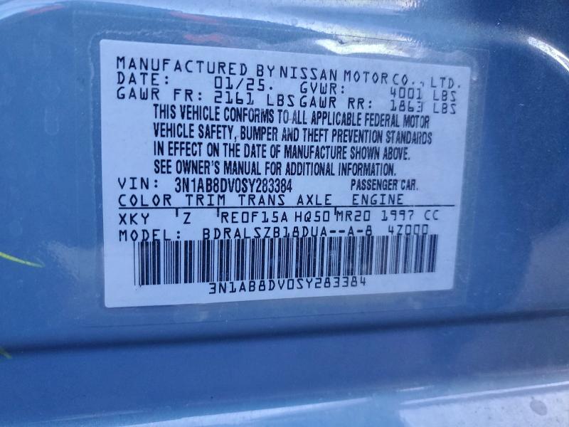 2025 NISSAN SENTRA SR #3319038275