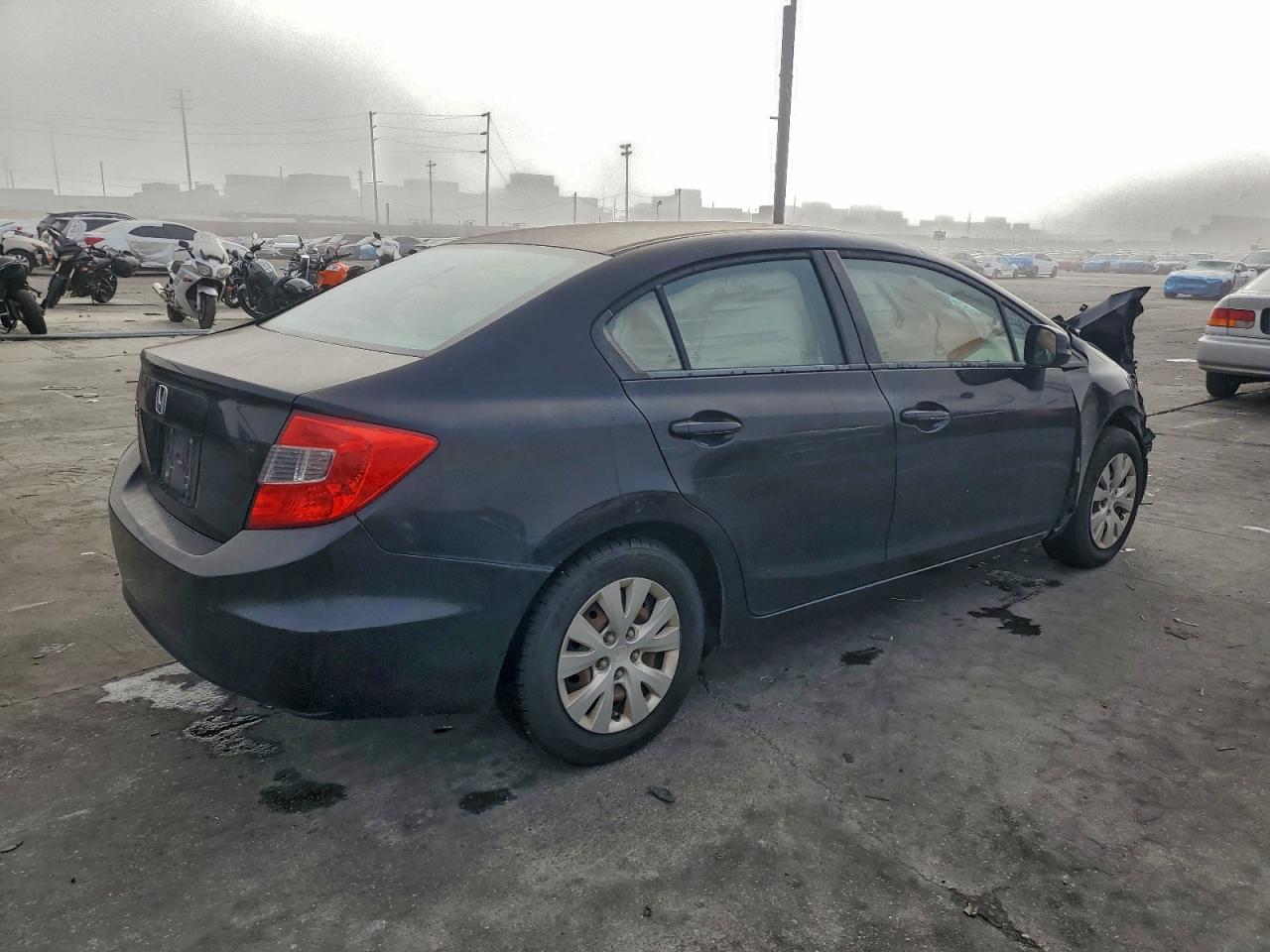 Lot #3309773838 2012 HONDA CIVIC LX