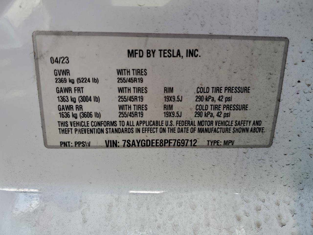 TESLA MODEL Y