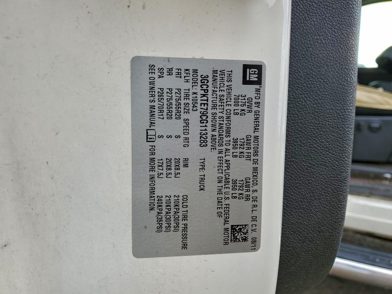 2012 CHEVROLET SILVERADO #3304610474