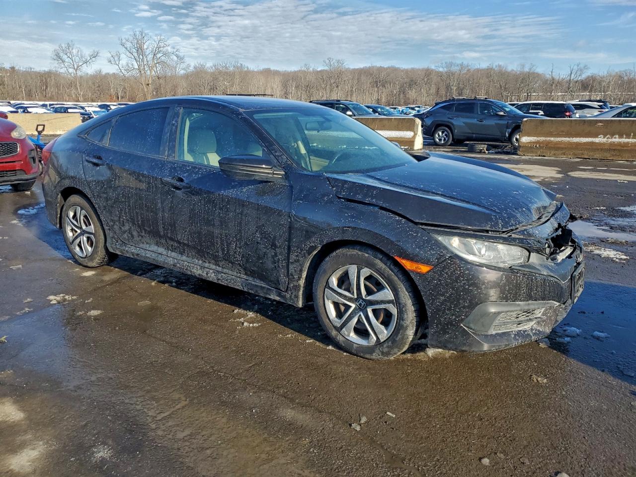 Lot #3304516487 2017 HONDA CIVIC LX