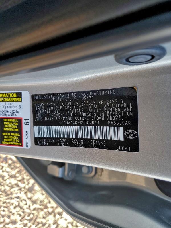 2025 TOYOTA CAMRY XSE #3311480267