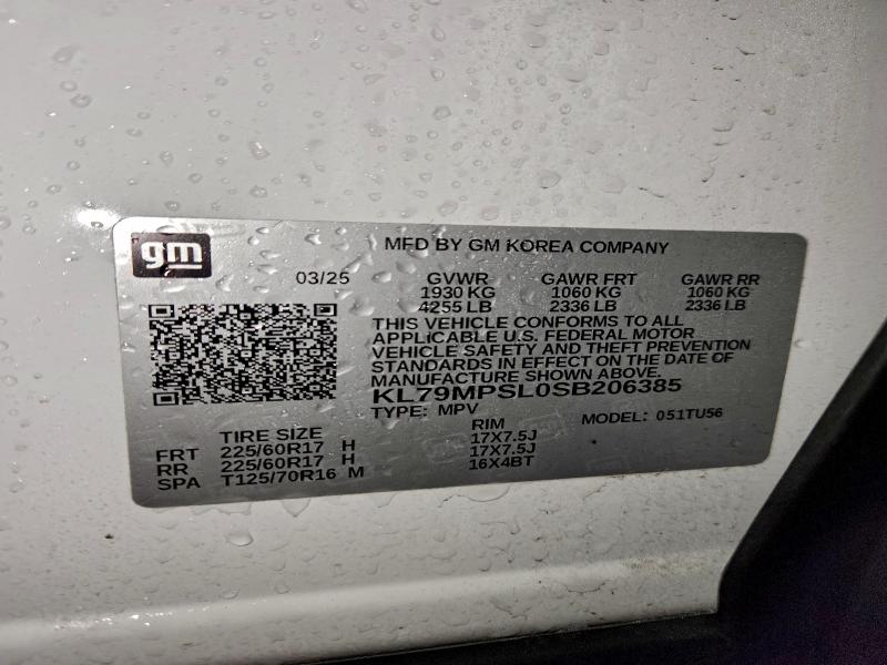 2025 CHEVROLET TRAILBLAZE #3318919931