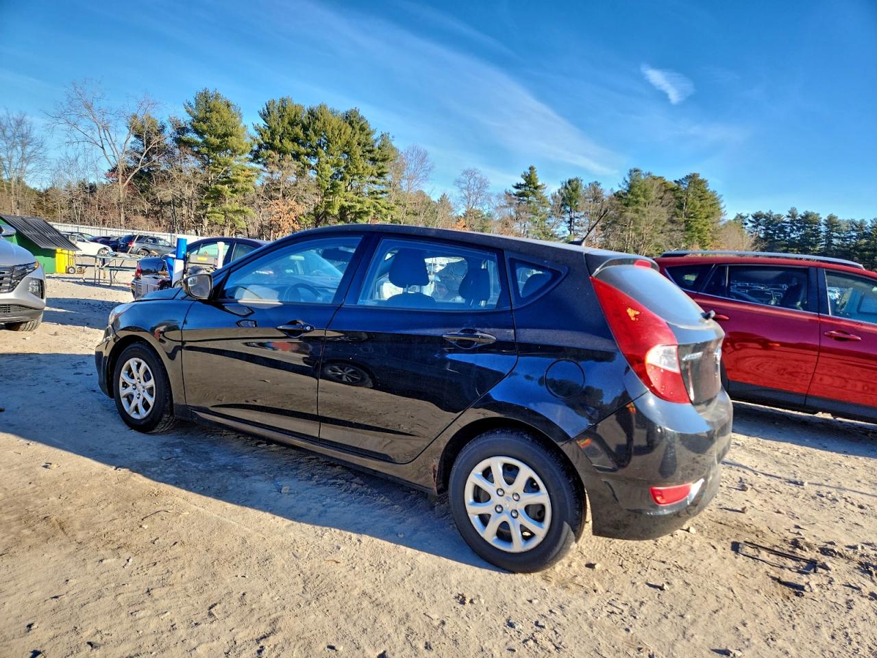 Lot #3308217175 2014 HYUNDAI ACCENT GLS
