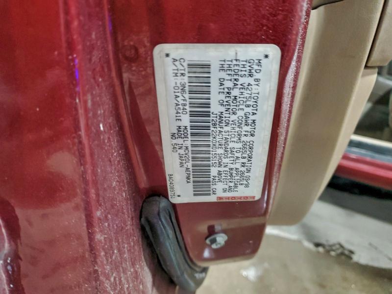 1999 TOYOTA CAMRY #3304563467