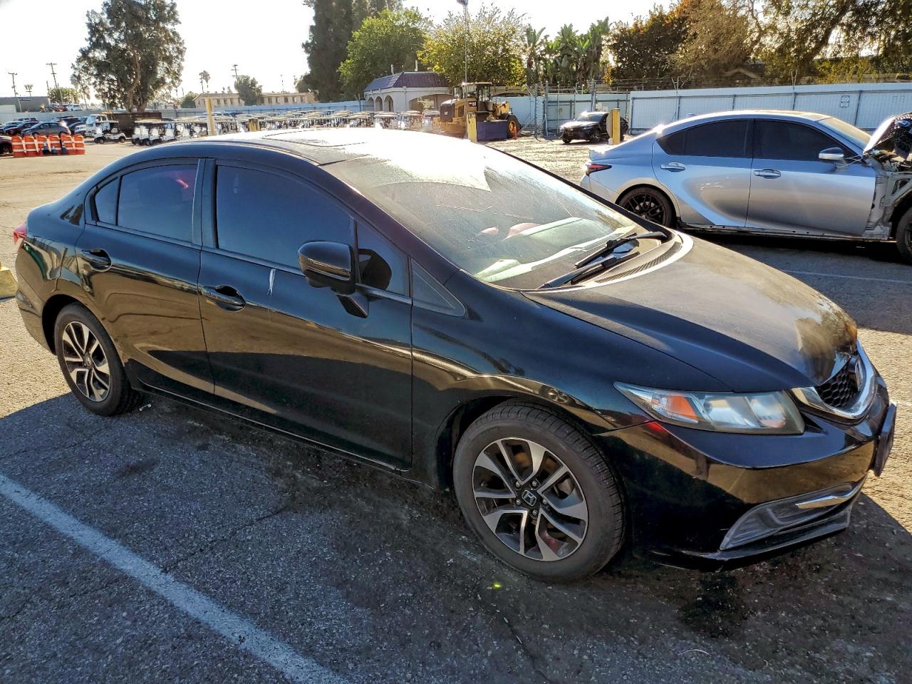 Lot #3317057001 2015 HONDA CIVIC EX