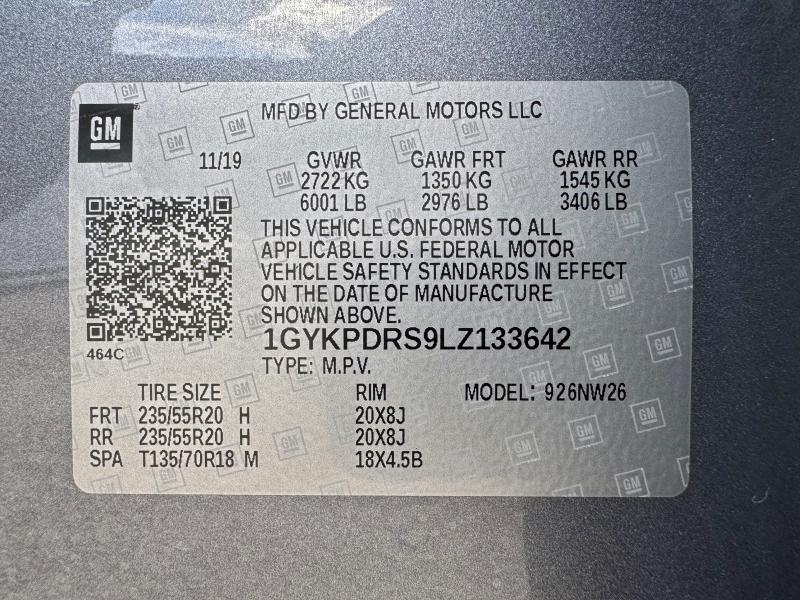 2020 CADILLAC XT6 PREMIU #3304522443