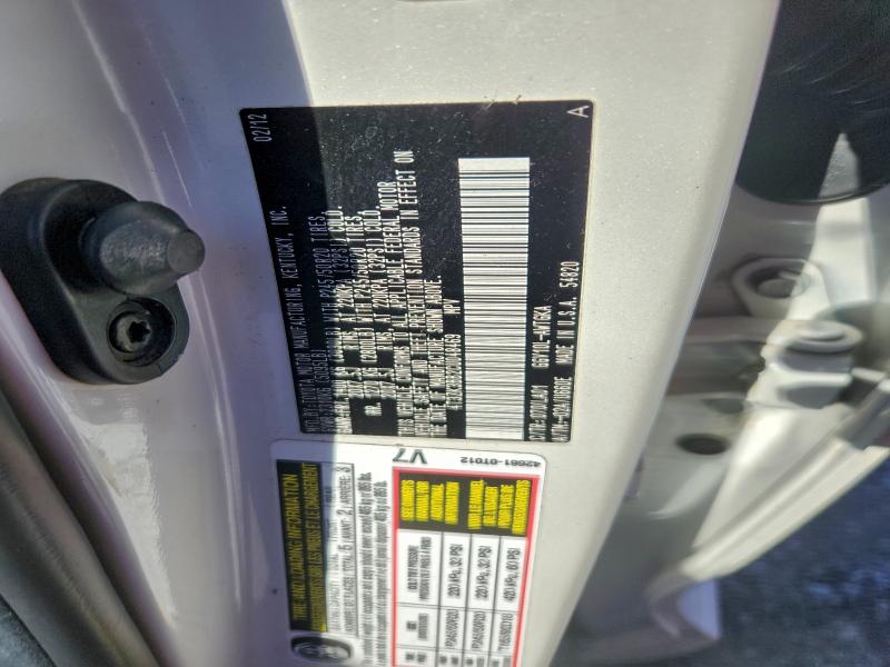 2012 TOYOTA VENZA LE #3303815419