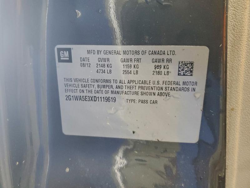 2013 CHEVROLET IMPALA LS #3316828404