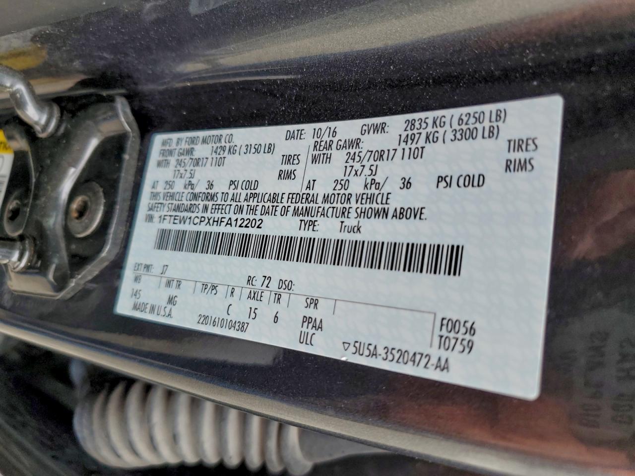 FORD F-150 SUPERCREW