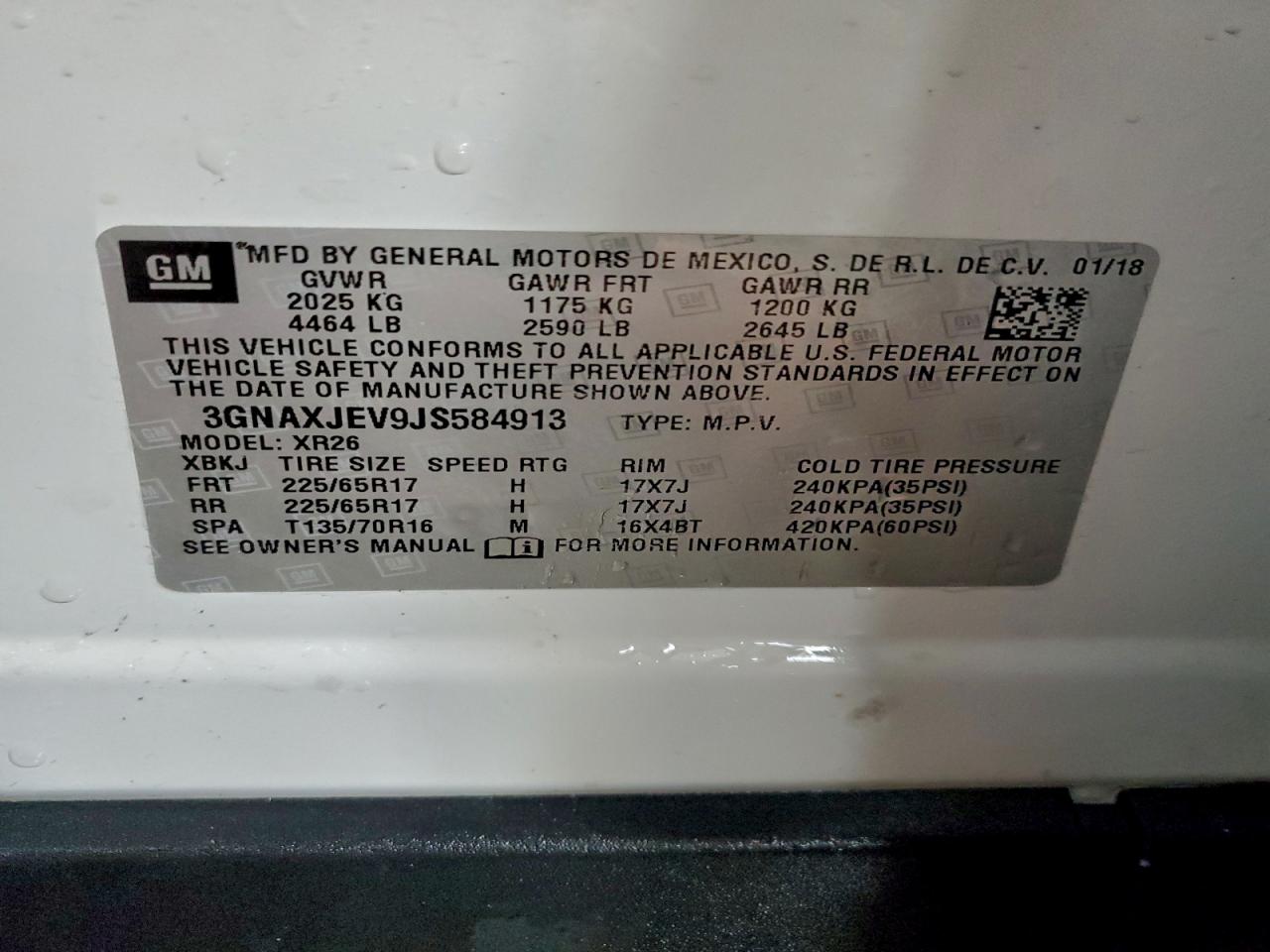 CHEVROLET EQUINOX LT