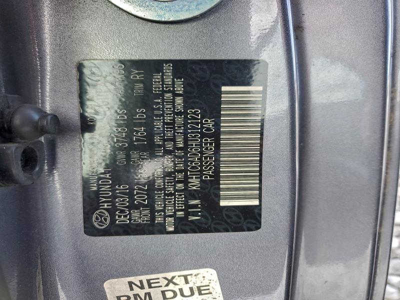 2017 HYUNDAI VELOSTER #3304618446