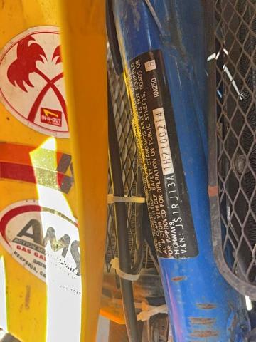 1987 SUZUKI RM250 #3303781445