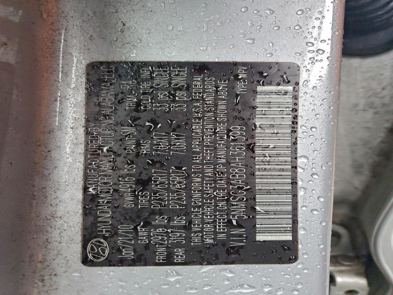 2010 HYUNDAI SANTA FE G #3315886145