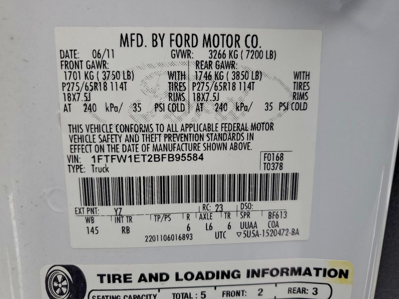 FORD F-150 SUPERCREW