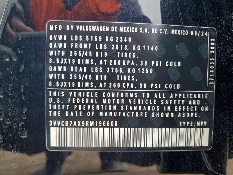 2024 VOLKSWAGEN TIGUAN SE #3305448068