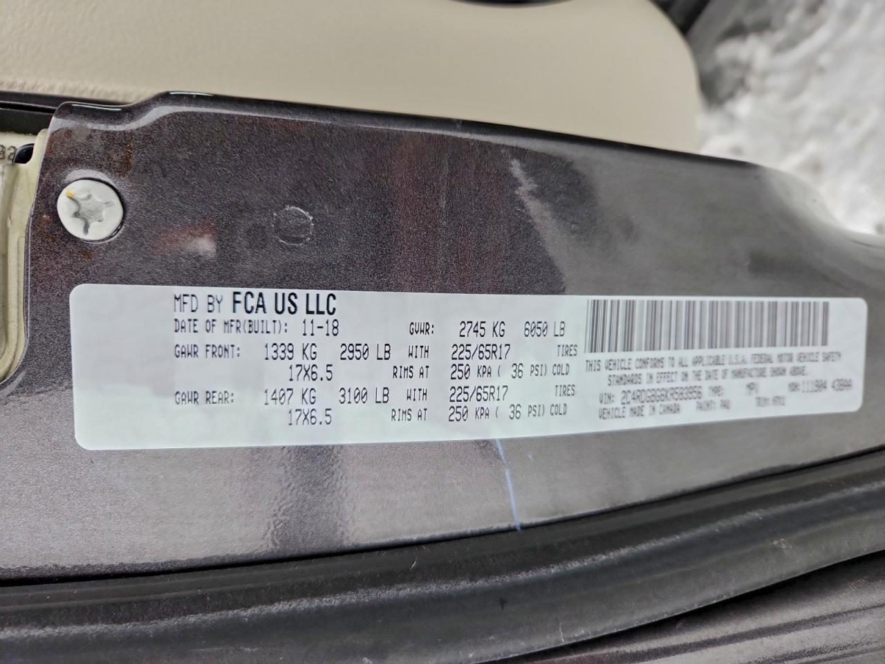 DODGE GRAND CARAVAN SE