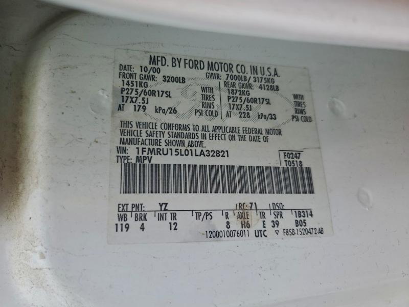 2001 FORD EXPEDITION #3318016484